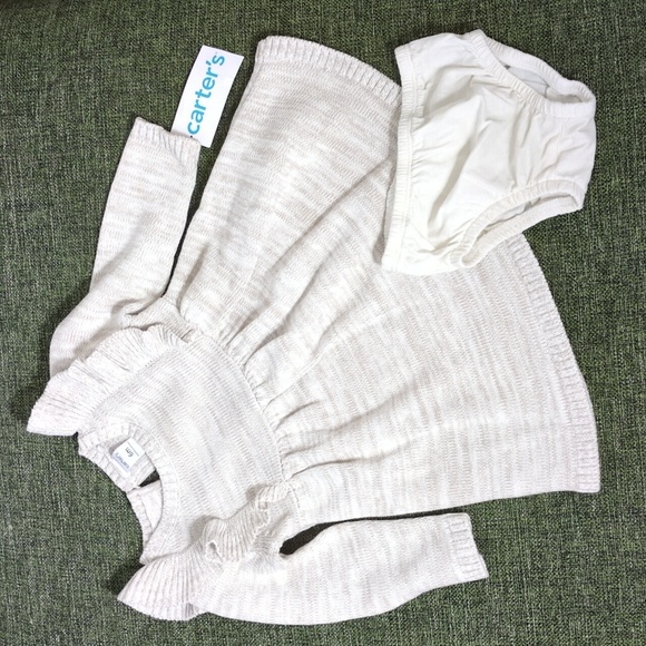 NWT Carter's sweater dress. 6 months. - Picture 1 of 5